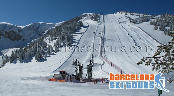 Masella Ski resort near Barcelona