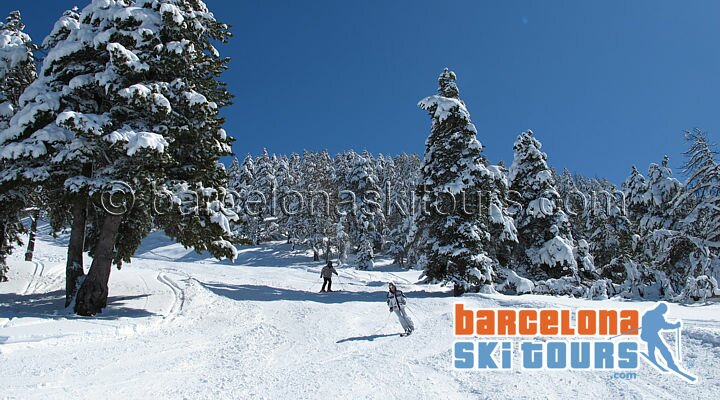 Masella Ski resort near Barcelona